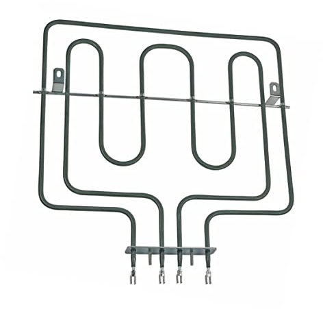 easyPART Kompatibel/Ersatz für Electrolux 10007158 Heizung Heizelement Backofenheizung Oberhitze 800W Grill 1750W Backofen Herd Ofen Alternativ Zanker Zanussi 3570337018 357033701 Corbero Alno