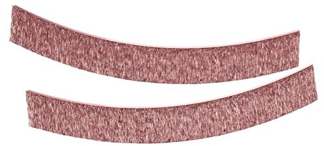 P'tit Clown re22620 Engelshaar-Girlande, 25 cm, Rosa / Gold