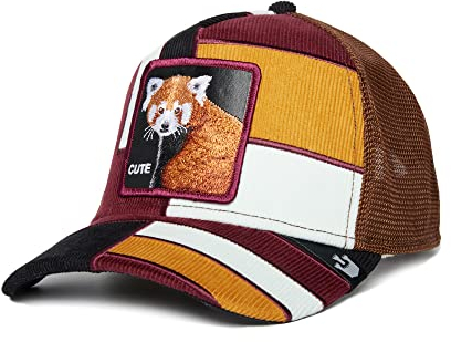 Goorin Bros. Trucker Cap Cord Patchwork Dorbz Black Mehrfarbig, Size:OneSize