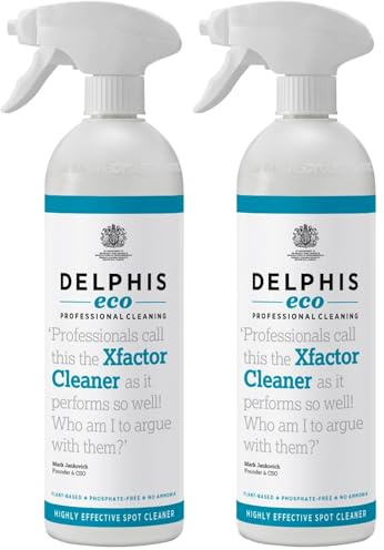 Delphis Eco Xfactor Spot and Stain Remover Spray | Eco Friendly | Remove Tough Stains | Permanent Marker Remover (Pack of 2)