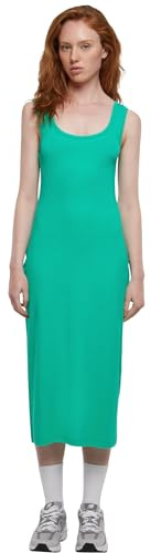Urban Classics Damen Kleid Ladies Rib Top Dress, langes Kleid für Frauen, ärmellos, erhältlich in verschiedenen Farbvarianten, Größen XS-5XL