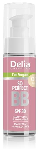 Delia Cosmetics – So Perfect – BB Cream – Licht – SPF 30 – 30 ml