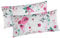 2er Set Kissenbezug in 40x80 cm Renforcé 100% Baumwolle - Rosen Muster - Kopfkissen-Bezug, Kissenhülle, Dekokissenbezug (BS-Rose-40x80)