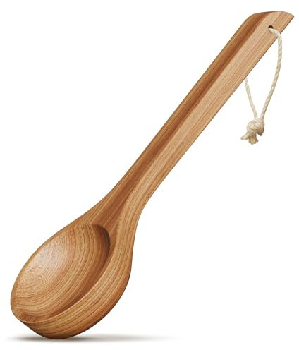 Northwood Sauna Saunakelle – handgefertigt aus kanadischem rotem Zedernholz – natürliches Seil – 40,6 cm Griff und 150 ml Fassungsvermögen