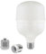 Generico Lampada led E27 E40 industriale cappelletto 60W 4000k naturale T160 6600 lumen alta luminosità