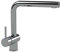 AquaCucina 45008-00 Armatur LAGO S in Chrom mit ausziehbarem Auslauf/Küchenarmatur/Hebel links