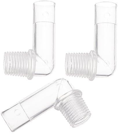 VILLFUL 3stücke Aquarium-verbindungsstücke Aus Pc-material Kupplung Schlauchadapter Für Fischtank-armaturen Zum Reparieren Oder Verbinden Von Aquarienschlauchsystemen