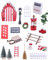 JEJA Porta Elfo Natale, Decorazione per Porta di Natale, Elfo Natale Casa Addobbi, Perfetto per Qualsiasi Festa o Evento di Natale