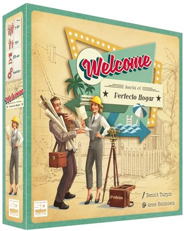 SD GAMES Juego De Mesa Welcome hacia Hogar - Juego De Tablero - Basico