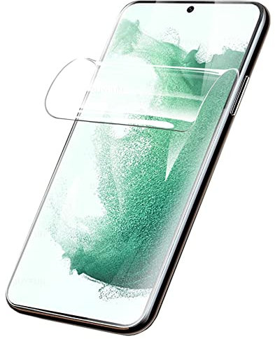 Negugew 2 Pièces Protections d'Écran pour Samsung Galaxy S22, Film Hydrogel Ultrafin en TPU Souple pour Galaxy S22 Sensibilité Tactile