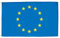 AZ FLAG – Lote de 2 banderas europeas – 90 x 60 cm – Bandera europea – UE – 100% poliéster con ojales metálicos integrados