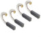 4 spazzole di carbone, dimensioni 30 mm x 11 mm x 6 mm, adatte per la riparazione e la manutenzione del motore