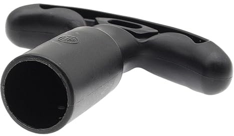 Mango de remo en T para canoa, empuñaduras de mano para remo de kayak, mango reemplazable antideslizante, accesorios para tabla de remo, empuñaduras de kayak para paletas de tabla de surf de 28 mm de