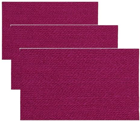 Wendy Supreme 100% Acrylic Double Knitting 100g Balls (WD12 Raspberry) (Pack of 3)