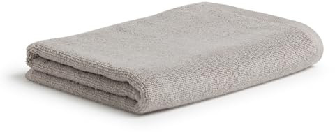 Möve Soft Silence Gästetuch 50 x 70 cm aus 60% Baumwolle / 40% Viskose aus Bambus-Zellstoff, Silver Grey