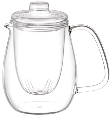 Kinto Unitea Ensemble de pots à thé en verre Taille L