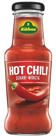 Kühne Würzsauce Hot Chili, 250ml