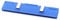 sourcing map Aluminium Heat Sink Shim Heatsink Spreader Cooler Blue for SDR DDR RAM Memory