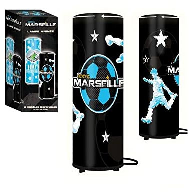 LAMPE TOURNANTE MARSEILLE Noire