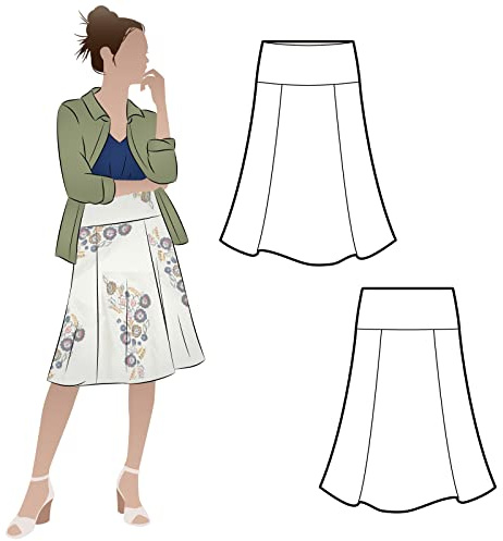 Style Arc Sewing Pattern - Gorgeous Gore Skirt (Sizes 18-30)