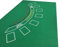 Grüne Blackjack-Tischauflage Casino, Filz-Layout + Spielkarten