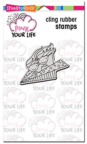 Stampendous Pink Your Life Stempel Whisper Fly High