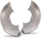 BESTPRICE 2x Ankerblech vorne links & rechts Spritzbelch Deckblech für Bremsscheibe Kompatibel mit VW TRANSPORTER T4