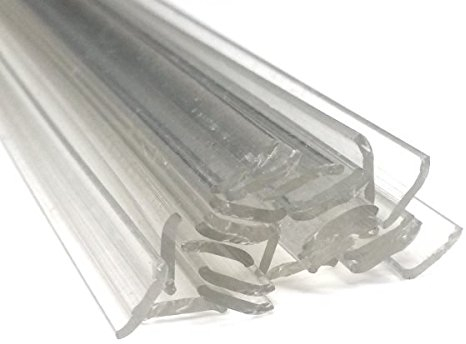 Plastique baguettes de soudure PMMA Transparent 8x1mm Plat 25 Barres