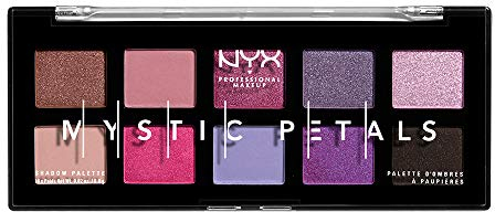 NYX PROFESSIONAL MAKEUP Mystic Petals Shadow Palette, Midnight Orchid