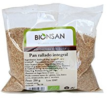 Pan Rallado Integral ecológico Bionsan 250g | 3 x 250g