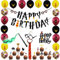 Geburtstag Zauberer Deko Party-Set | Magische Dekoration | Geburtstag Spiel Verkleidung