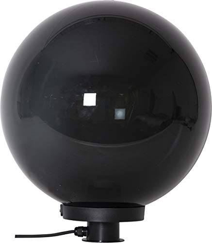 Star Trading 803-89 Deko-Kugel Orby, Ø 40 cmschwarz, ca. 40x44 cm, E27-Fassung, 240V, 5 m Zuleitung, outdoor, Vierfarb-Karton