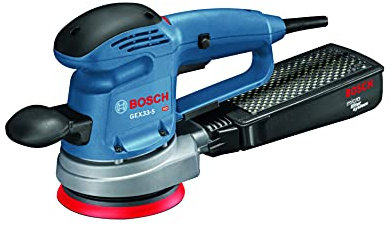 BOSCH GEX33-5N - Levigatrice/lucidatrice a orbita multiforo, 5 pollici
