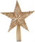 HEITMANN DECO Stroh-Baumspitze - Christbaumspitze Stern aus Stroh - Christbaumschmuck aus natürlichem Material, ca. 25 x 30cm