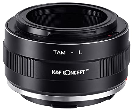 K&F Concept Objektivadapter TAM-L Manueller Fokus Kompatibel mit Tamron Adaptall (Adaptall-2) Objektiv auf L-Mount Kameragehäuse.