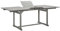 vidaXL Akazienholz Massiv Garten Esstisch mit Schirmloch Erweiterbar Terrassentisch Gartentisch Gartenmöbel Holztisch Ausziehtisch (150-200) x100x75cm