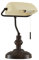 Lindby Tischlampe Profina (Retro, Vintage Antik) in Braun aus Metall (1 flammig E27) - Tischleuchte Schreibtischlampe Nachttischlampe Arbeitszimmerleuchte