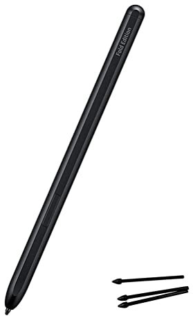 Galaxy Z Fold 3 S Pen Stylet compatible avec Samsung Galaxy Z Fold 3 5g Edition Stylet S Pen avec pointe de rechange Noir
