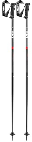 Leki QNTM Skistöcke, Black-Anthracite-red, 135CM