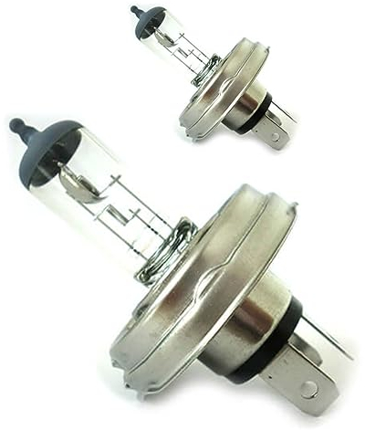 CARALL 2 Stück Halogenlampen 12V für Autos (H5 P45T 12V 60/55W)