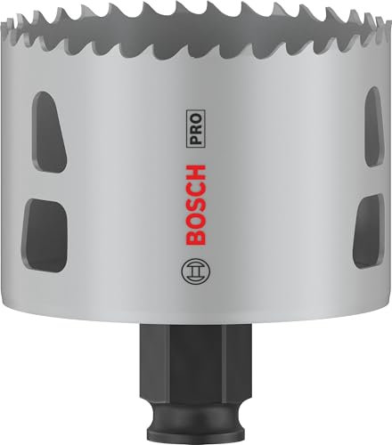 Bosch PRO Power Change Plus Lot de 16 scies cloches, multi-matériaux (pour bois tendre, cloisons sèches, diamètre : 68 mm, accessoires professionnels, perceuse/visseuse)