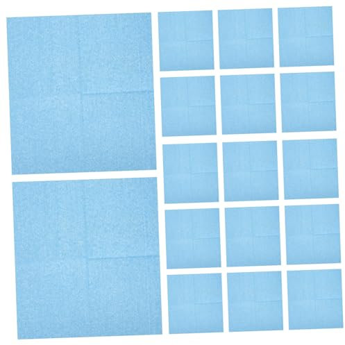 BUGUUYO Lot de 25 lingettes nettoyantes pour Tableau de Bord Console Volant intérieur et extérieur de Voiture Tissu Non tissé Anti-poussière Anti-Rayures kit d'entretien Polyvalent pour Voiture