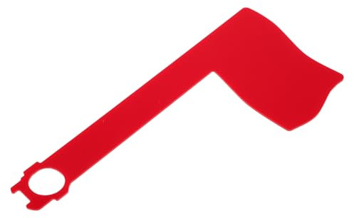 GALPADA Mailbox Flag Replacement Acrylic Mailbox Rotating Small Flag for Outdoor Letter Box for Home