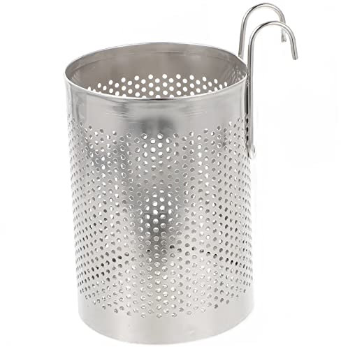 Healifty Soporte Colgante para Palillos Inoxidable Escurridor de Utensilios de Cocina Organizador de Cubiertos con Diseño para Secado Rápido