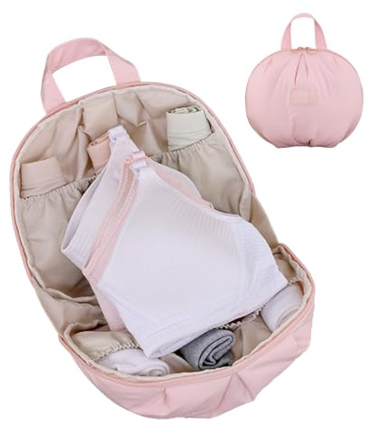 Sacs Organisés pour Soutiens-Gorge - Sac De Rangement Avec Compartiments Pour Culottes | Pochette Organisateur Multifonction Gain de Place pour Extérieur Affaires École