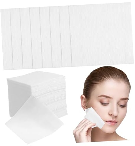 Reinigungspads für Make Up und Gesichtsreinigung 400 Stück Vliesstoff