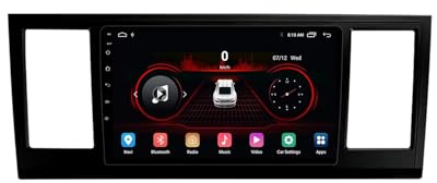 GPS Navi Navigationsgerät 2 Din für Volkswagen Caravelle 6 T6.1 T6 2015-2020 mit Bluetooth Fm Radio, Mirror Link, USB, Aux, Unterstützt Tpms Lenkradsteuerung, 8 Kern 6G+128G