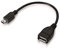 Adaptare OTG-Host Adapter - Cable USB para Kindle Paperwhite, Negro