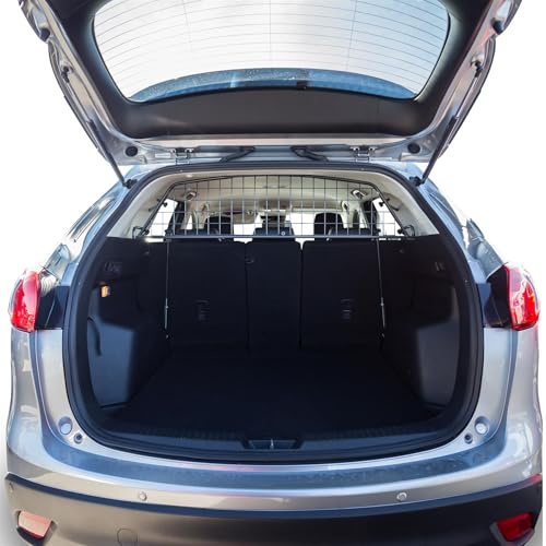 Travall Dog Guard compatible with Mazda CX-5 2012-2017 Vehicle Specific Boot Guard Tailored Fit Luggage Pet Barrier Separator Heavy Duty Powder Coated Steel