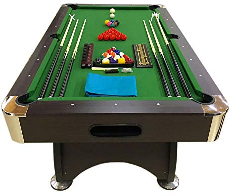 Billardtisch 7 ft Modell Green Season Full Optional Billard Billard-Spiel Messung 188 x 96 cm neue